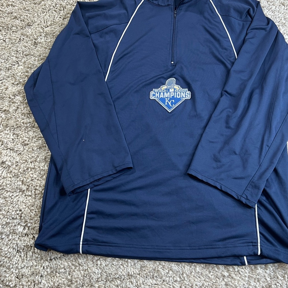 Kansas City Royals Mizuno field jacket size large